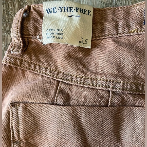 Free People CRVY Gia Wide-Leg Jeans - Picture 5 of 9